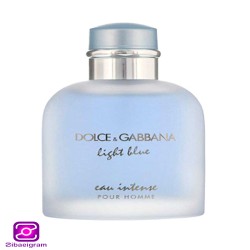 تستر اورجینال عطر دلچه گابانا لایت بلو او اینتنس مردانه Dolce Gabbana Light Blue Eau Intense