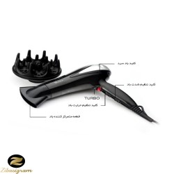 سشوار باکیفیت توربو ۲۰۰۰ وات سورکر